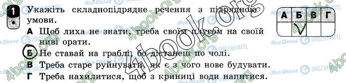 ГДЗ Українська мова 9 клас сторінка В1 (1)